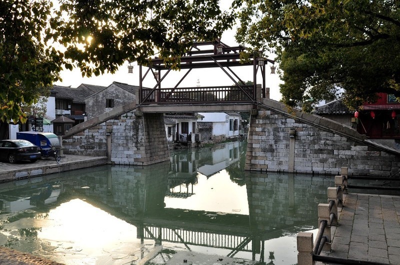 冬日里的同里古镇