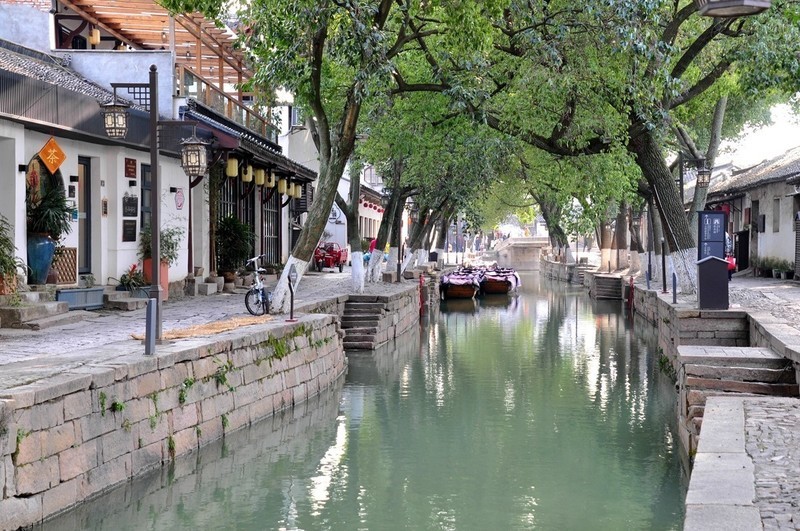 冬日里的同里古镇