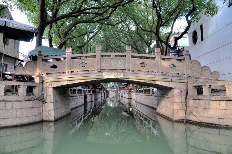 冬日里的同里古镇