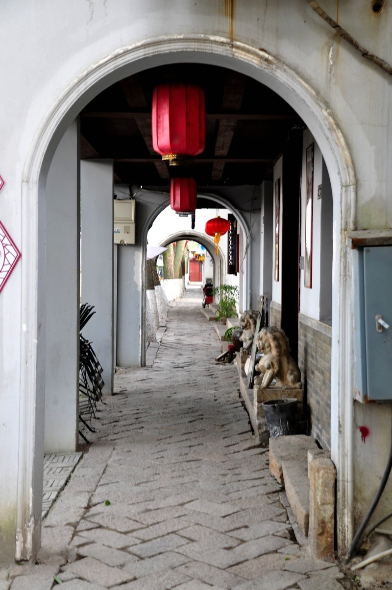 冬日里的同里古镇