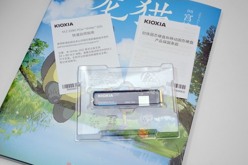 与1TB、2TB同速，铠侠(原东芝存储器)RD20 SSD简评