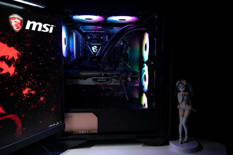 微星氪金文明用语新品，MPG GUNGNIR 110R中塔机箱