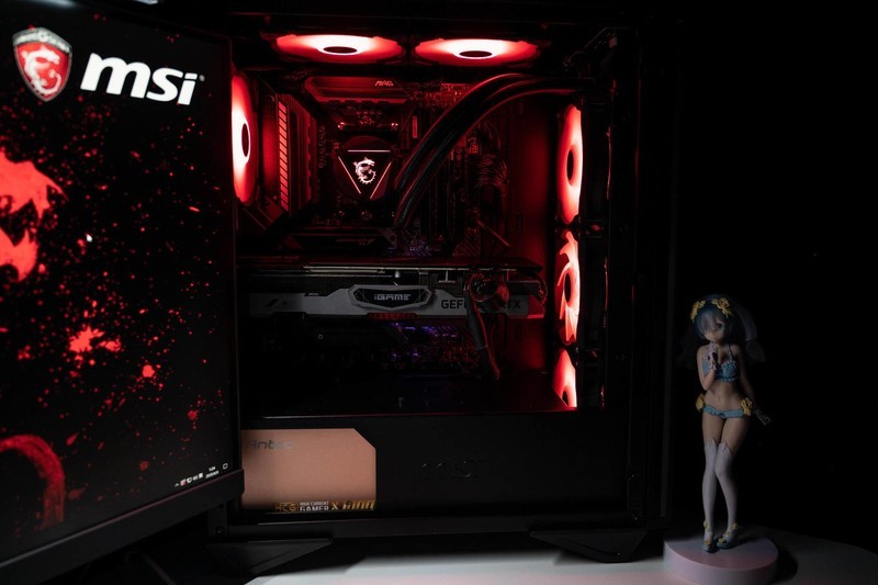 微星氪金文明用语新品，MPG GUNGNIR 110R中塔机箱