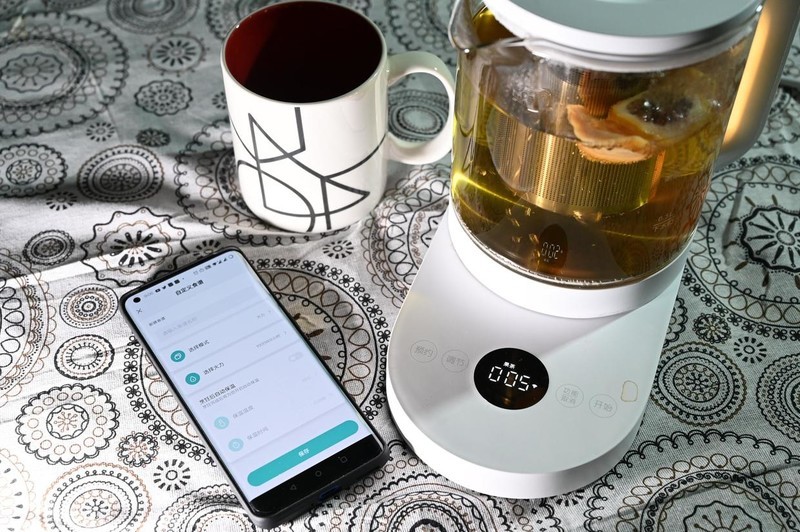 动动手指，暖享健康，冬季热饮用米家这件养生壶就够了