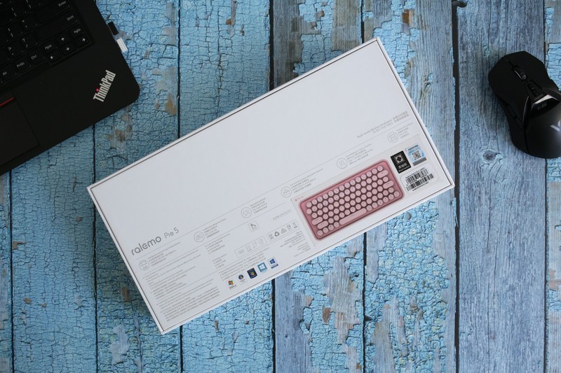 百褶圆点设计，雷柏ralemo Pre 5，轻松萌动少女之心