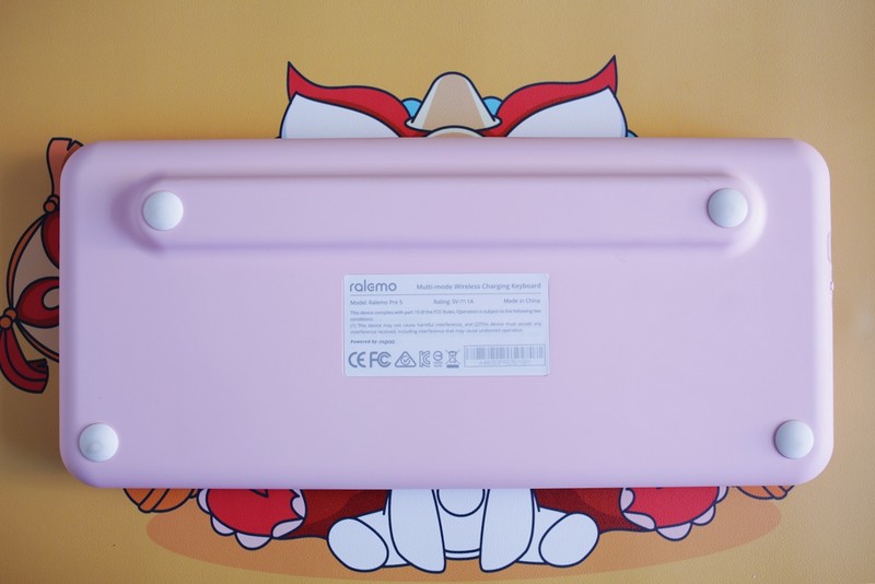 百褶圆点设计，雷柏ralemo Pre 5，轻松萌动少女之心