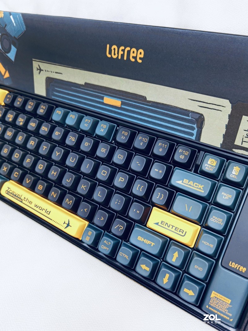颜值即正义：洛斐小浪键盘“浪”出了一条自己的颜值之路