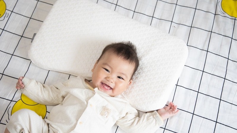 给宝宝的舒适枕头，绘睡可调高度儿童枕体验