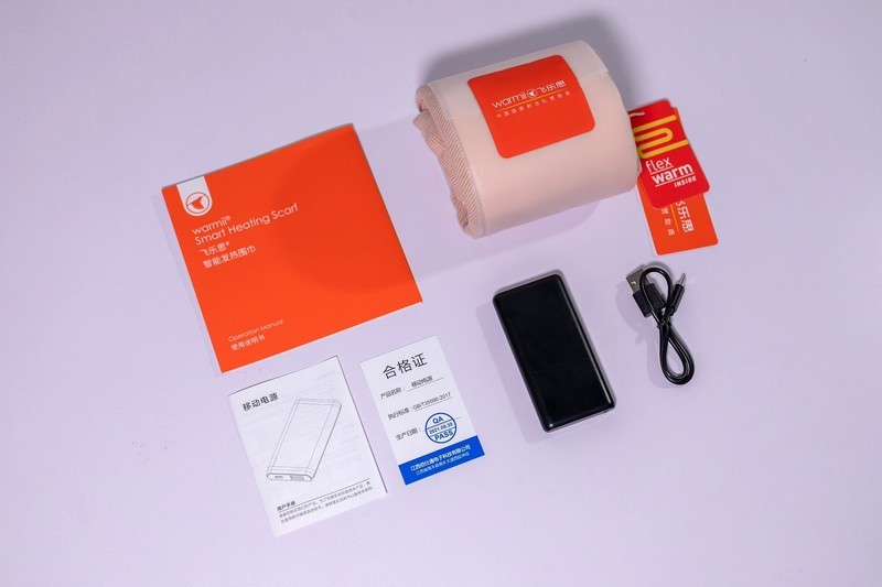 冬日暖心好物——飞乐思发热围巾，3秒速热驱寒保暖！