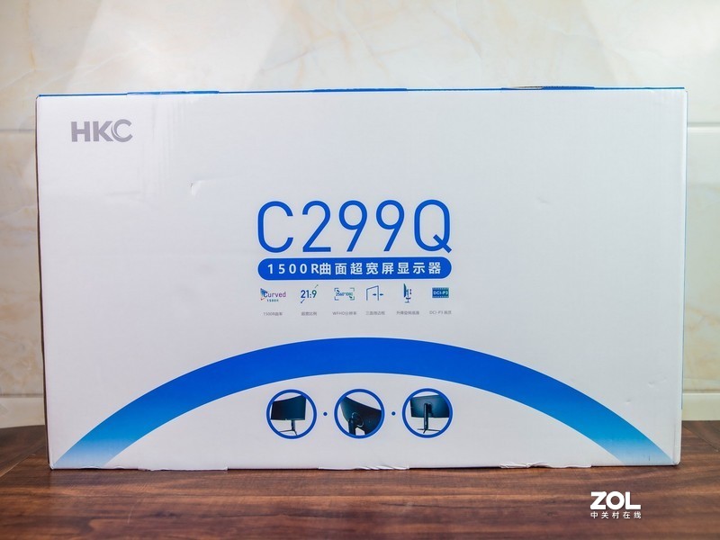 视野广阔，色彩鲜艳，HKC C299Q显示器让游戏办公更舒适