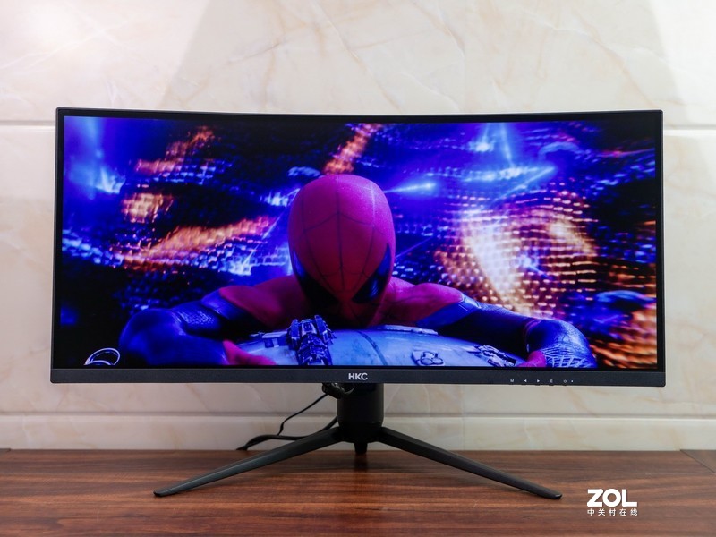 视野广阔，色彩鲜艳，HKC C299Q显示器让游戏办公更舒适