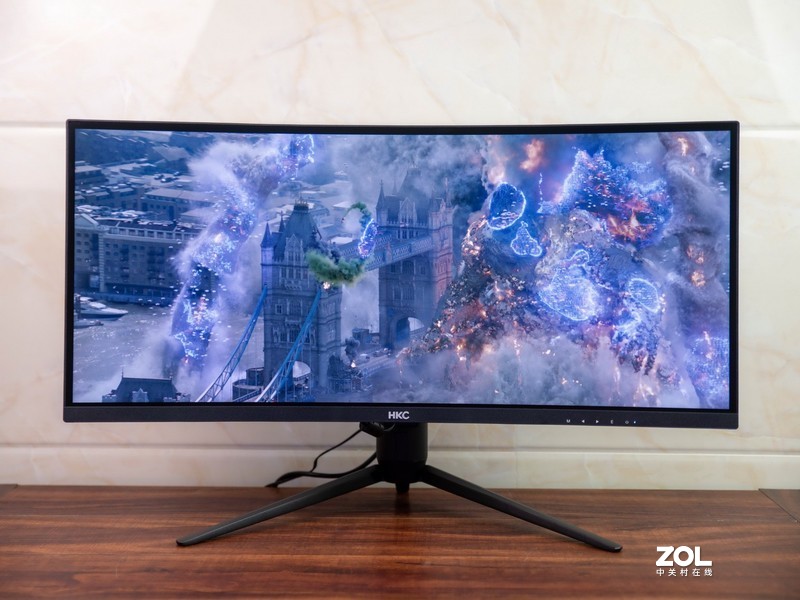 视野广阔，色彩鲜艳，HKC C299Q显示器让游戏办公更舒适