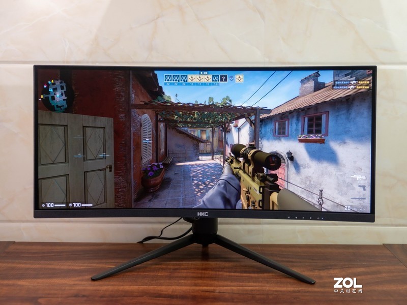 视野广阔，色彩鲜艳，HKC C299Q显示器让游戏办公更舒适