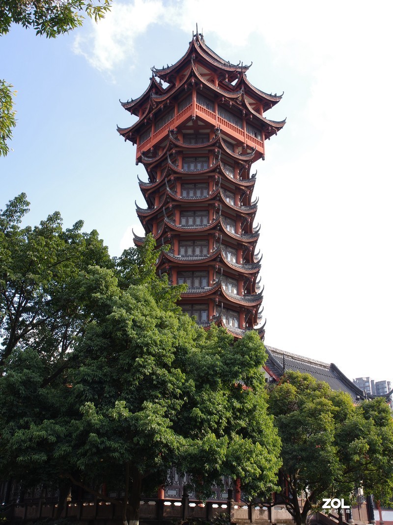 塔山揽秀----成都九天楼