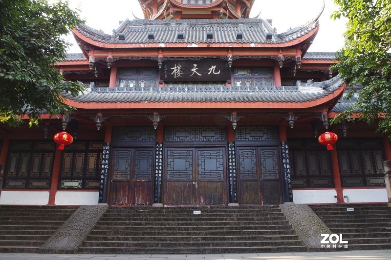 塔山揽秀----成都九天楼