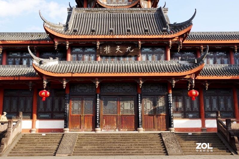 塔山揽秀----成都九天楼