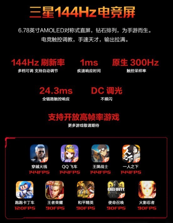 星空体育平台144Hz电竞屏“六指战神”腾讯ROG游戏手机5开售