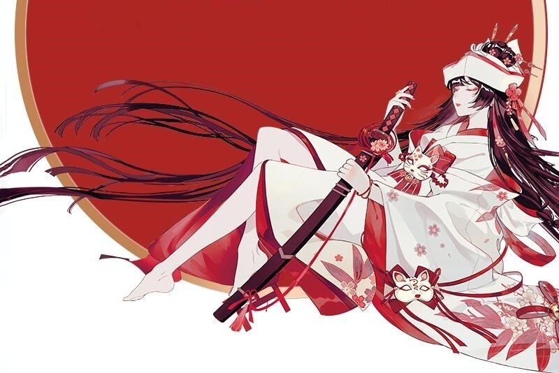 抖音开啤酒小姐姐同款面具，ikbc白无垢樱花机械键盘开箱体验