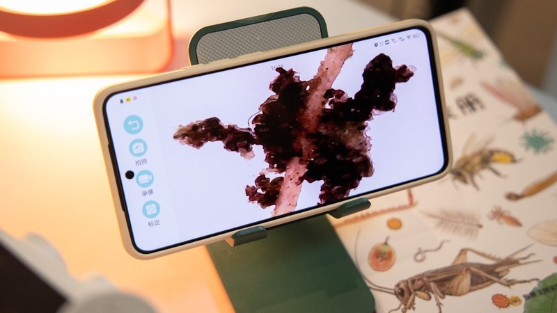 开箱测评当当狸智能显微镜，显微镜下的微观世界真神奇