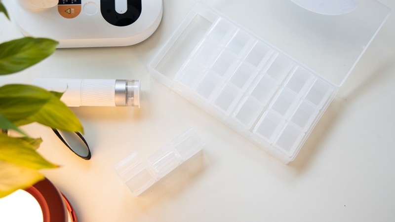 开箱测评当当狸智能显微镜，显微镜下的微观世界真神奇