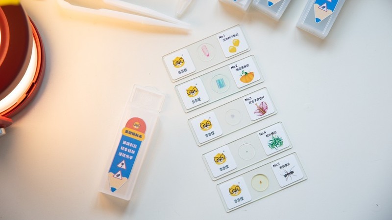 开箱测评当当狸智能显微镜，显微镜下的微观世界真神奇