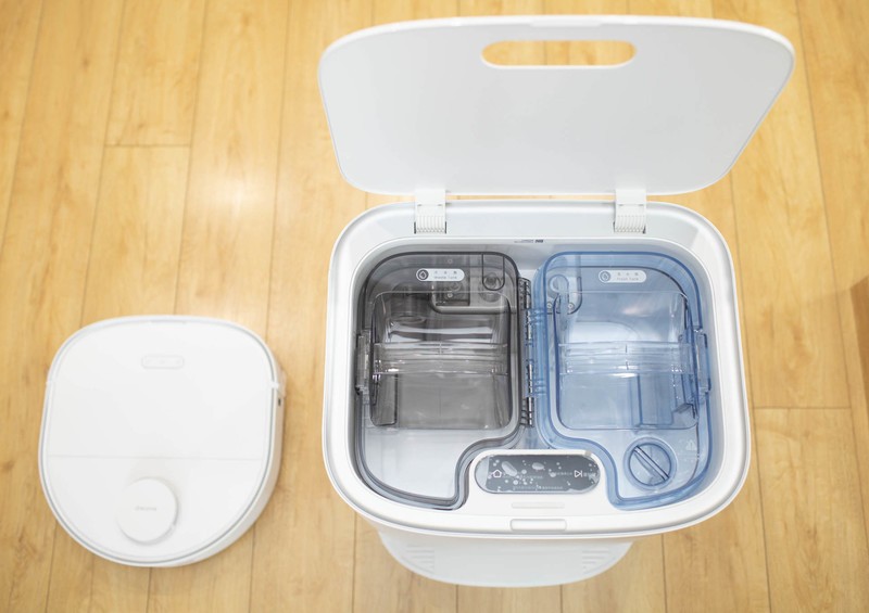 扫拖一体加持自动洗甩烘，老婆来看电视吧，做什么家务，追觅W10