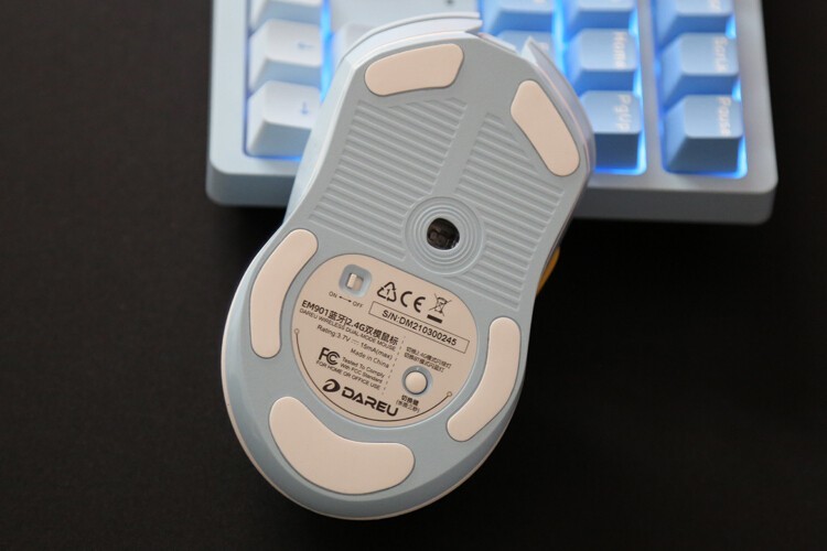 169元双模无线：达尔优EM901蓝牙2.4g无线双模鼠标开箱