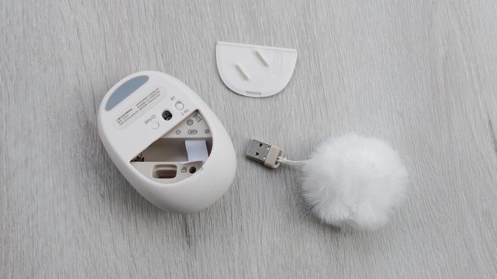 LOFREE洛斐小瓣鼠标体验：无线双模 萌萌哒融化你的心