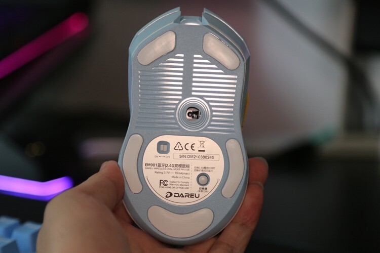 169元双模无线：达尔优EM901蓝牙2.4g无线双模鼠标开箱