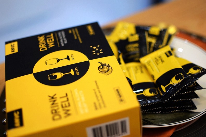 醉酒难受 给你一剂ANVC酩酊解酒套装