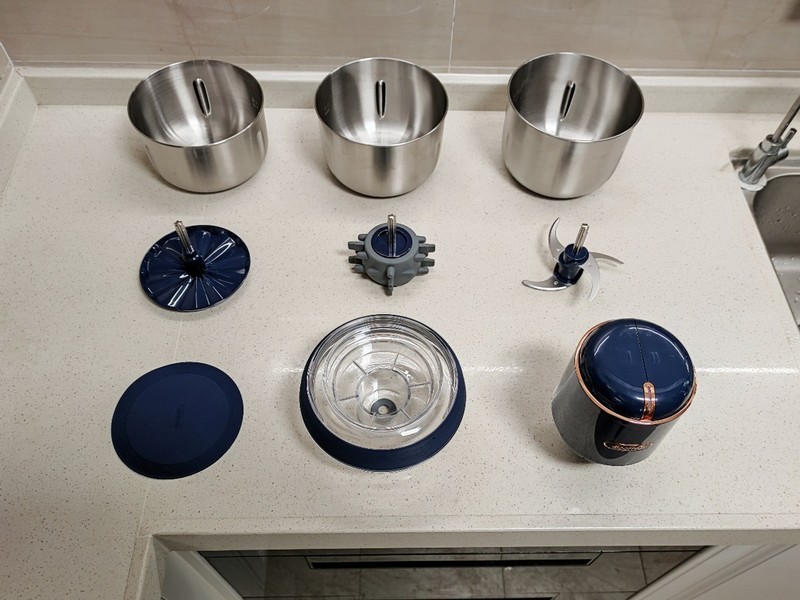 德尔玛无线套娃绞肉机，绞肉+剥蒜+蛋打，6秒即可做到你信不 I 视频