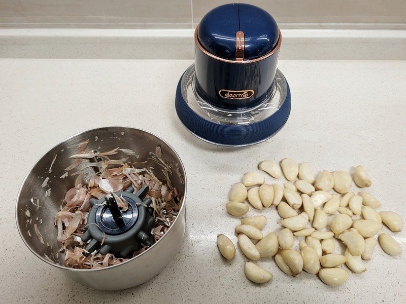 德尔玛无线套娃绞肉机，绞肉+剥蒜+蛋打，6秒即可做到你信不 I 视频