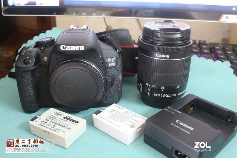 已卖掉  7.19 佳能700D 18-55STM 2100包邮