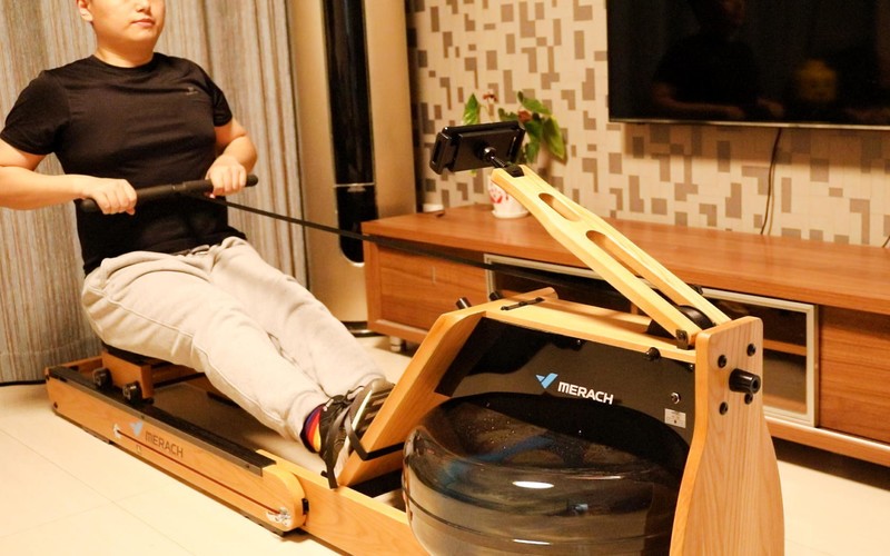 居家必备健身利器，麦瑞克水磁双阻划船机MR950体验分享