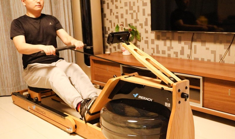 居家必备健身利器，麦瑞克水磁双阻划船机MR950体验分享