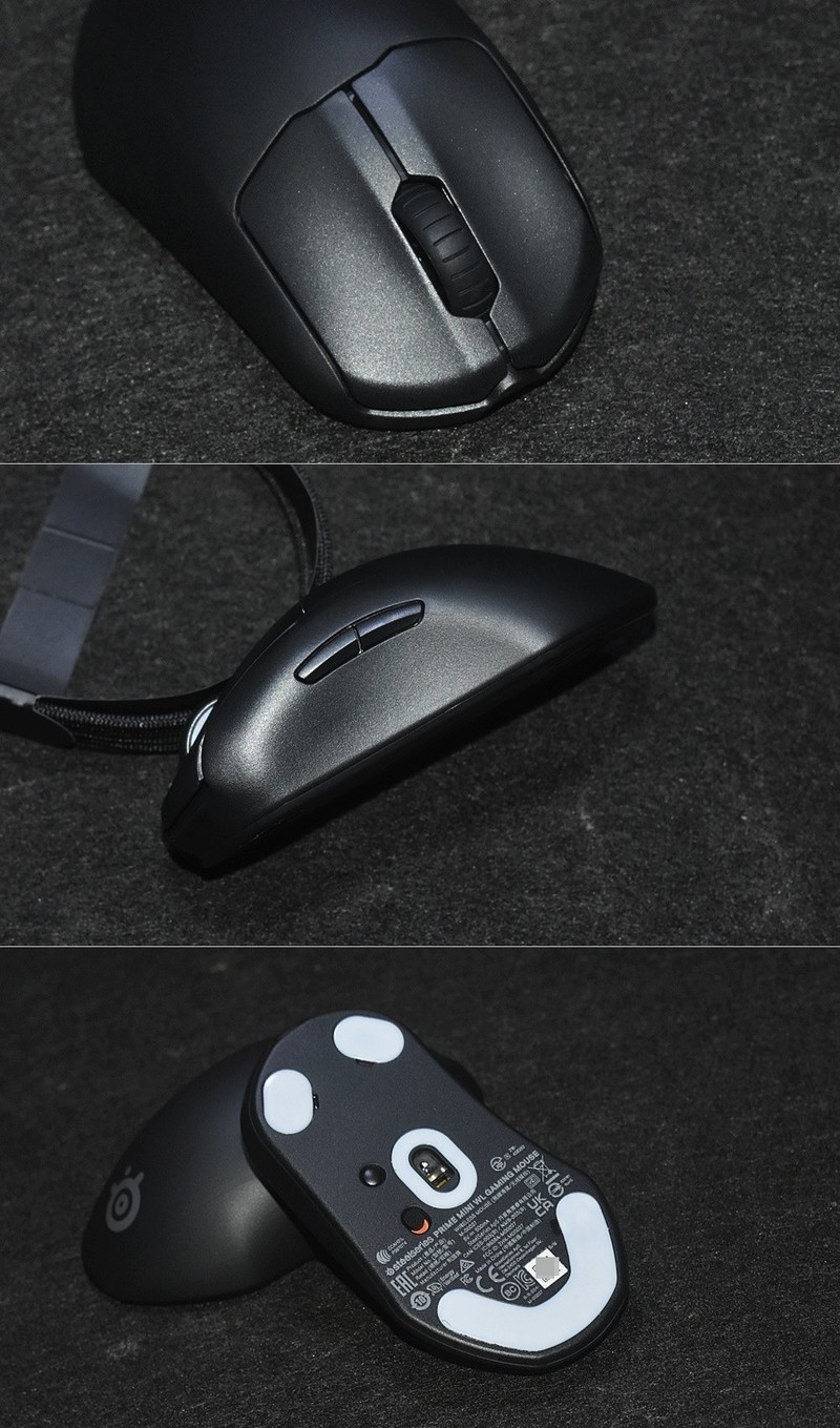 百元级经典 赛睿Prime皮王和mini无线小手版电竞鼠标 体验分享