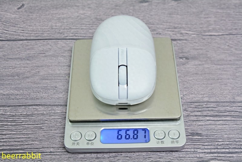 达尔优水波纹无线鼠标分享：高颜值 低噪音