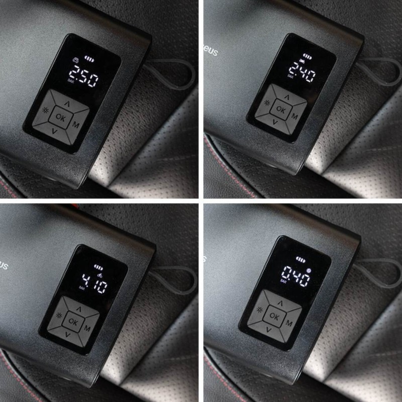 双气缸大动力，10s急速补气，倍思双缸无线充气宝体验