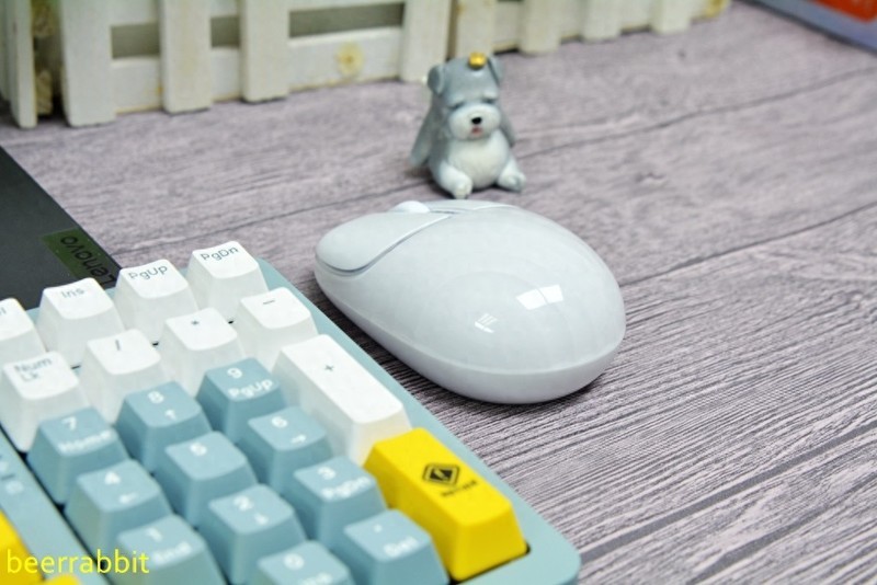 达尔优水波纹无线鼠标分享：高颜值 低噪音