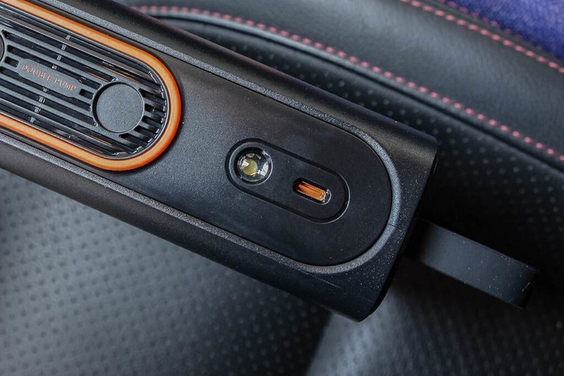 双气缸大动力，10s急速补气，倍思双缸无线充气宝体验