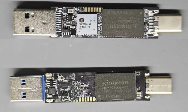 SM2320+B47R固态U盘DIY自制经验，SM2320量产工具，SM2320开卡教程