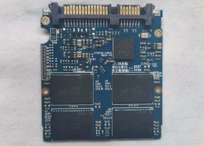 AS2258量产工具自制M16A(NW947×4)固态硬盘，用AS2258做了个512GB SLC固态硬盘