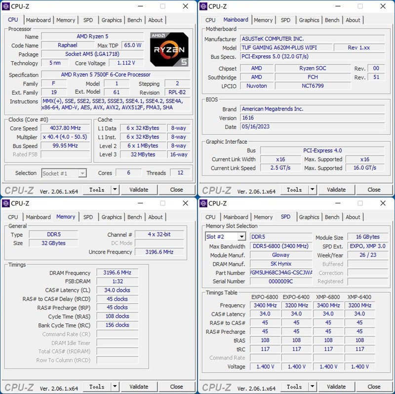 新一代千元级游戏神U来袭，AMD 锐龙5 7500F VS 13400对比评测
