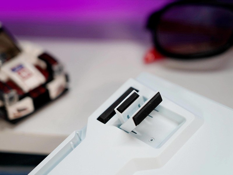 CHERRY樱桃轴？杜伽K310浅雾蓝无光版，网友：小清新桌搭不二之选