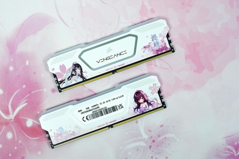 美商海盗船玩起了二次元！复仇者RGB SL樱瞳花嫁联名款内存体验