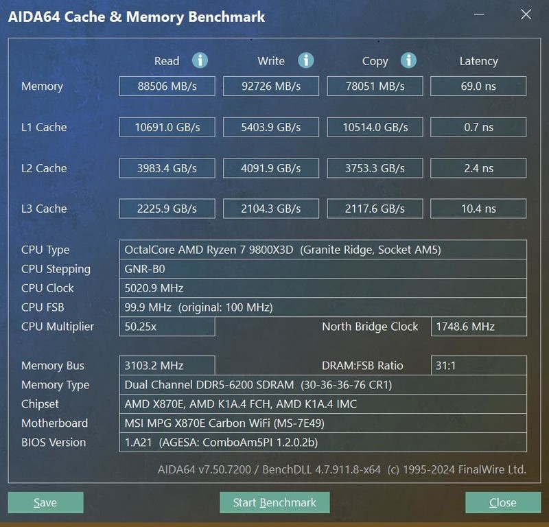 9800X3D有多强？微星MPG X870E暗黑主板装机分享