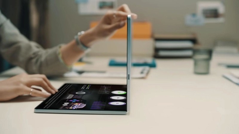 大号 Galaxy Z Fold4，星空体育平台获批一项可折叠笔记本专利