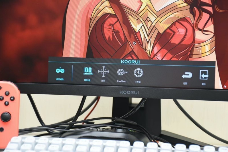 999元真香，科睿27E1QS 2K电竞显示器上手：155HZ刷新率告别延迟