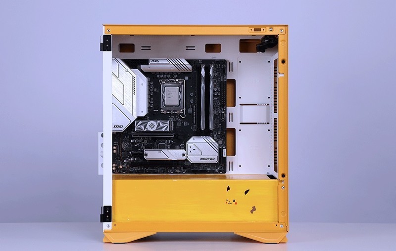 私人の手绘皮卡丘定制主题，i5-12490F+RTX3070显卡性价比装机推荐