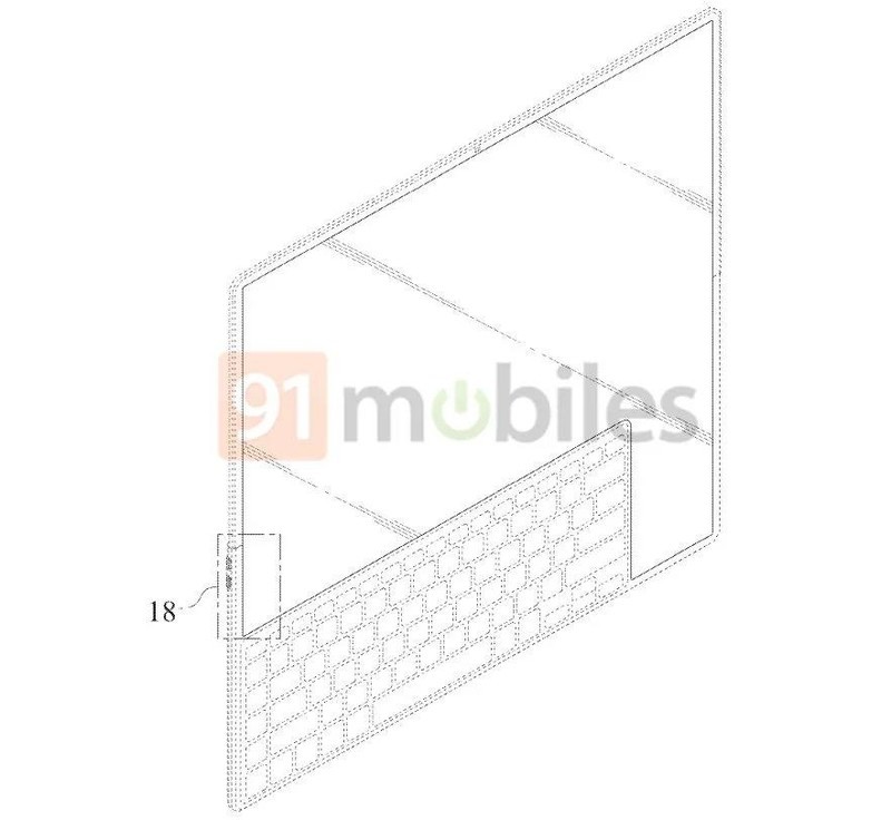 大号 Galaxy Z Fold4，星空体育平台获批一项可折叠笔记本专利